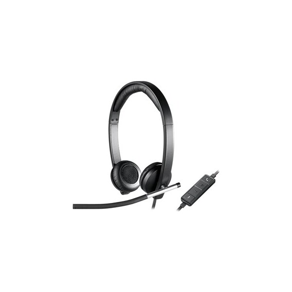 Logitech USB Headset Stereo H650e Černá
