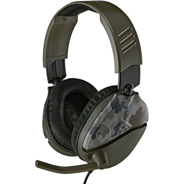 Turtle Beach Recon 70 herní sluchátka maskáčově zelená