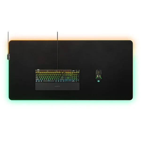 SteelSeries QcK Prism Cloth 3XL herní podložka černá - Podložky - Obrázek F9O1100501