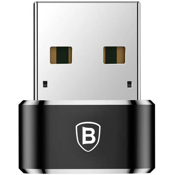 Baseus USB-A/USB-C redukce černá - Kabely a redukce - Obrázek FA0T200301