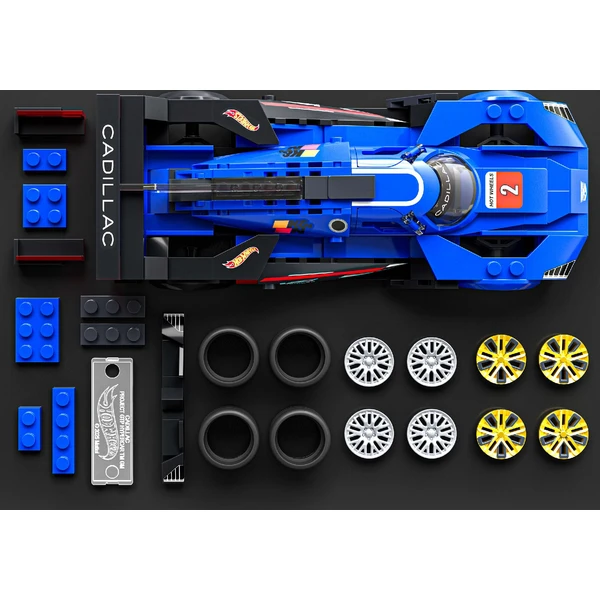 Mattel Brick Shop sestavitelný model Hot Wheels - Cadillac Project GTP Hypercar (Speed series) - Stavebnice - Obrázek FA6L000K01