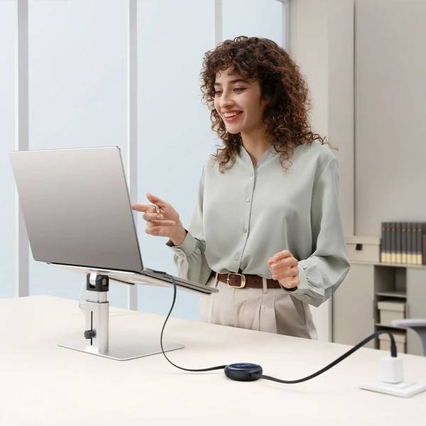 Baseus Nomos USB-C/USB-C napájecí kabel 100W 1,5m černý - Kabely a redukce - Obrázek FAGE000L01