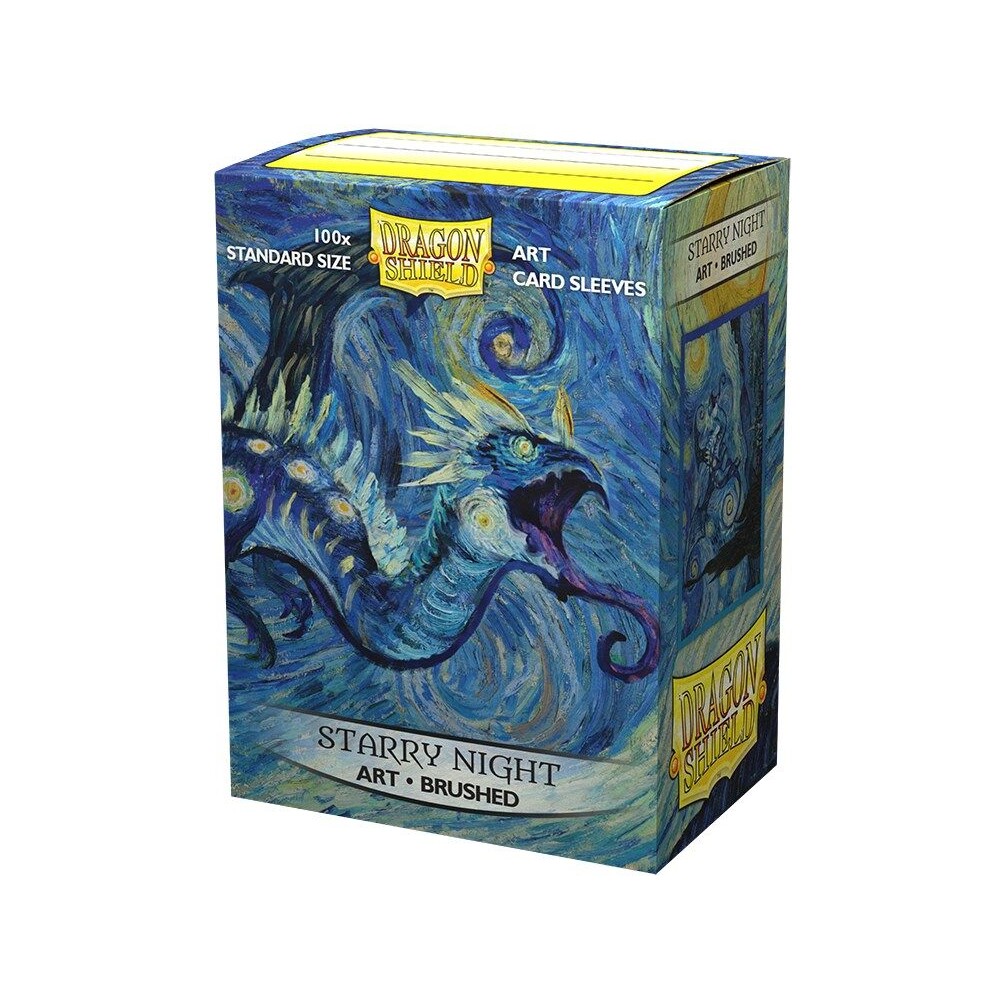 Dragon Shield Brushed Art Sleeves - Starry Night (100 sleevů)
