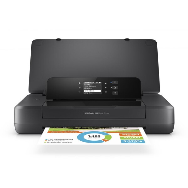 HP OfficeJet 200 Mobile CZ993A Černá