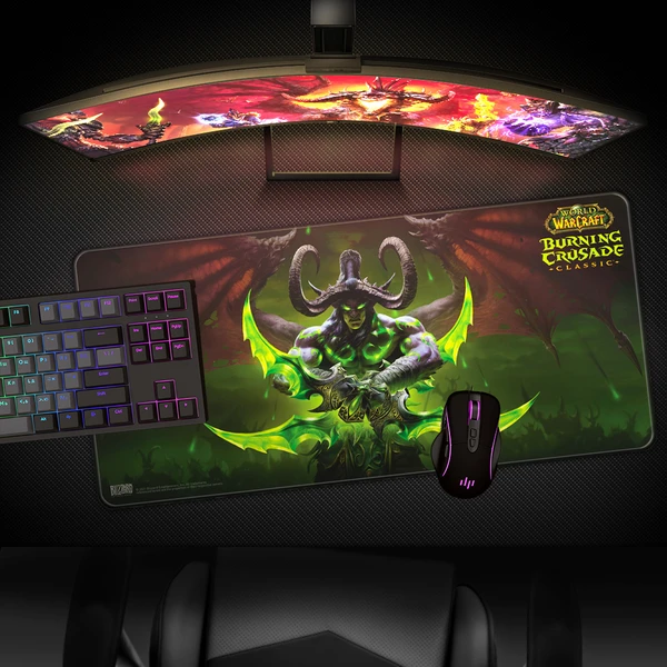 Herní podložka World of WarCraft Burning Crusade - Illidan XL - Podložky - Obrázek FBBWF00101