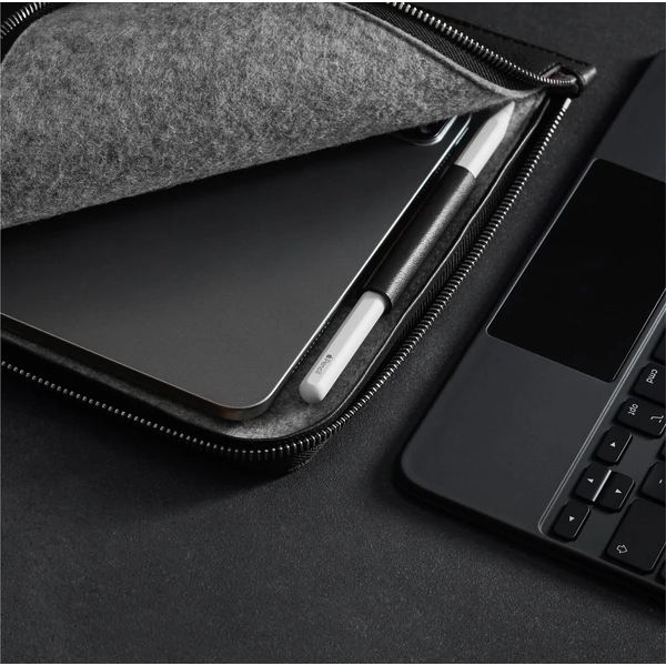 Woolnut Leather Folio kožené pouzdro iPad Pro 11"/iPad Air 11" černé - Pouzdra - Obrázek FBJR100501