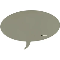 Rocada Skin Shape Talk 6441-7030 magnetická tabule kamenná šedá RAL 7030 - Magnetické tabule
