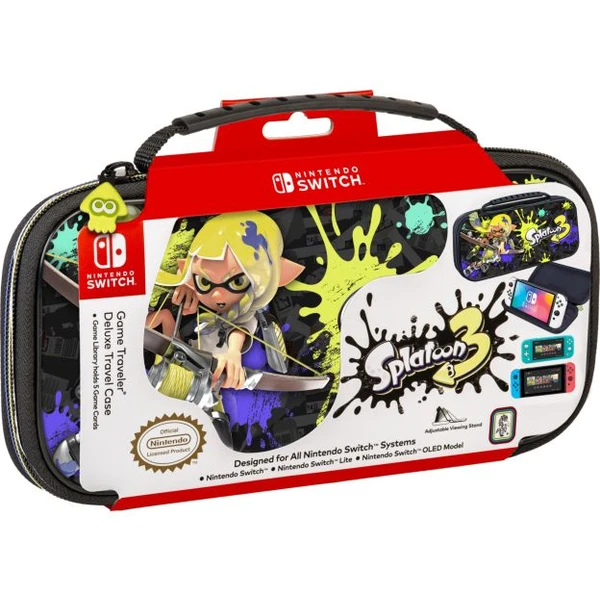 Bigben cestovní pouzdro s motivem Splatoon 3 (Switch) - Pouzdra - Obrázek FCWG300401