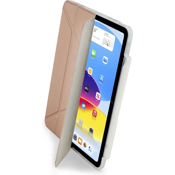 Pipetto Origami No3 Pencil pouzdro iPad 11" (2025)/10.9" (2022) růžově zlaté - Pouzdra - Obrázek FD0K100501