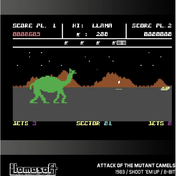Evercade The Llamasoft Collection - Hry pro Retro konzole - Obrázek FD4K000K01
