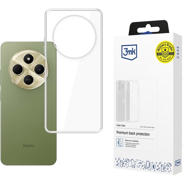 3mk ochranný kryt Clear Case pro Redmi 14c Čirá