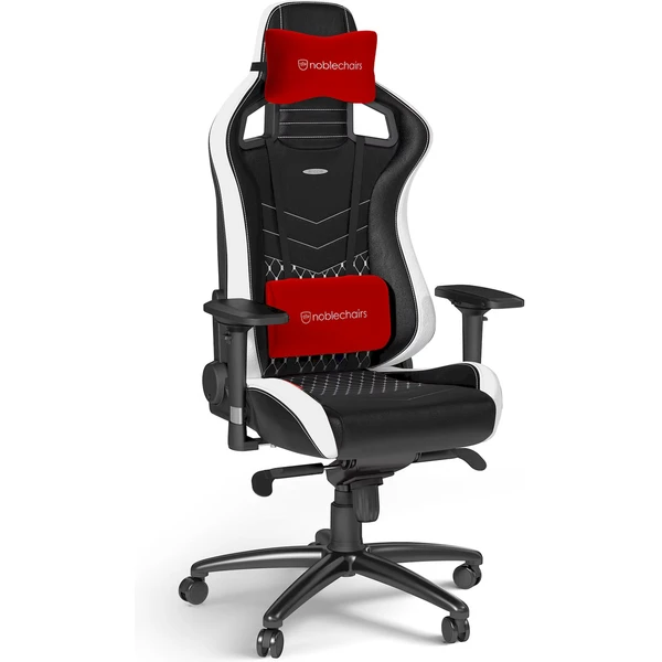 noblechairs EPIC Real Leather herní židle černobílá - Židle - Obrázek FDUA000J01