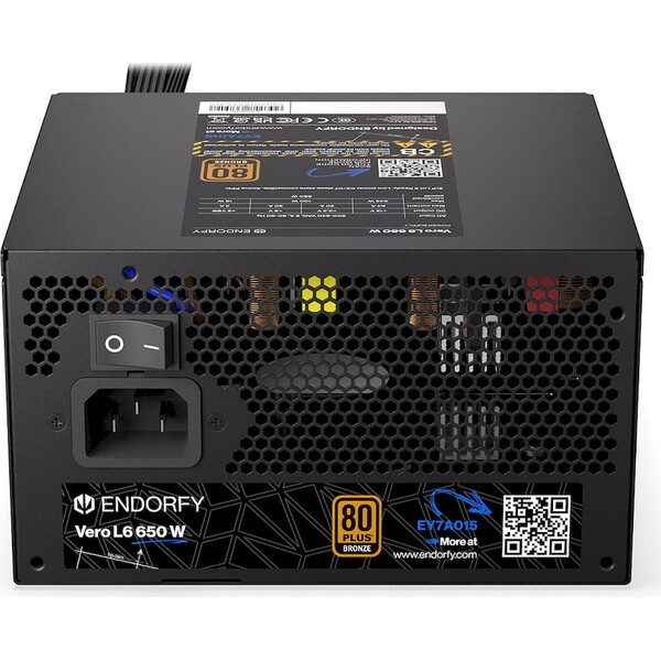 Endorfy Vero L6 Bronze 650W  - Zdroje - Obrázek FE0M000K01