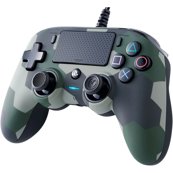 Nacon Gamepad Compact Controller Camo Green (PS4) - Herní ovladače - Obrázek FEOI100201