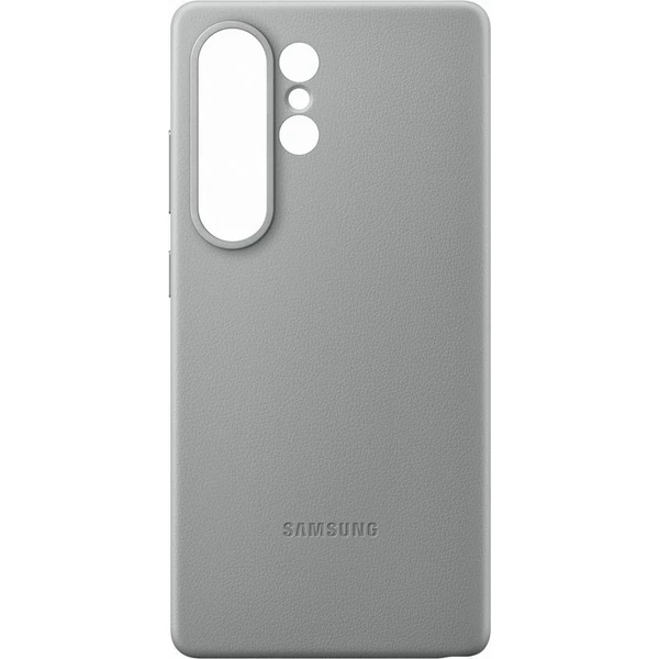 Samsung Kindsuit Case kryt z veganské kůže Galaxy S25 Ultra šedý - Pouzdra - Obrázek FFCC000J01