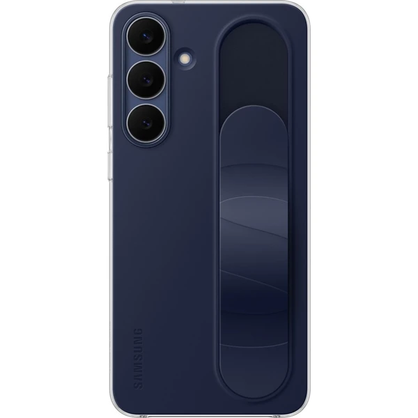 Samsung Standing Grip kryt s popruhem Galaxy S25 FE tmavě modrý - Pouzdra - Obrázek FFDH000K01