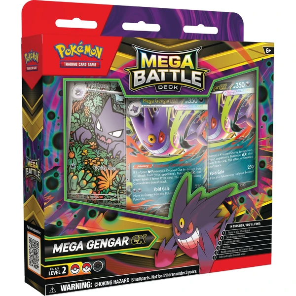 Pokémon TCG: Mega Battle Deck - Gengar ex & Diancie ex - Pokémon karty - Obrázek FFPK000K01