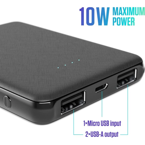 Spello Pocket powerbanka (10W) 5000mAh černá - Powerbanky - Obrázek FGPD000K01