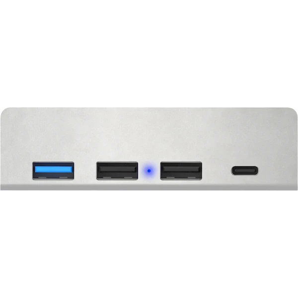 CONNECT IT USB DeskHub 4v1 na desku stolu stříbrný - USB huby - Obrázek FGTG000K01