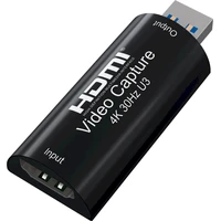 PremiumCord HDMI capture/grabber USB-A černý - Záznamová zařízení