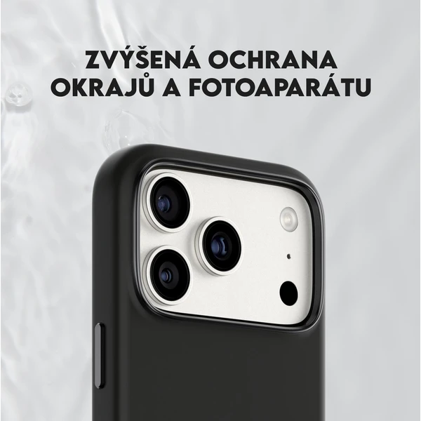 PanzerGlass® CARE Flow kryt s MagSafe Apple iPhone 17 Pro černý - Pouzdra - Obrázek FHDH000K01