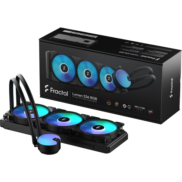 Fractal Design Lumen S36 v2 RGB vodní chlazení - Chladiče - Obrázek FHH8G00101