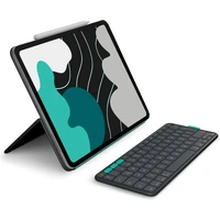 Logitech Flip Folio pro iPad Pro (M4, M5) a Air 13' (M2, M3, M4) US grafitové - Pouzdra s klávesnicí