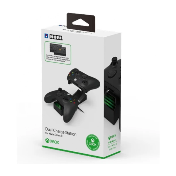 Hori Dual nabíjecí stanice Xbox černá - Dokovací stanice - Obrázek FIK8700301