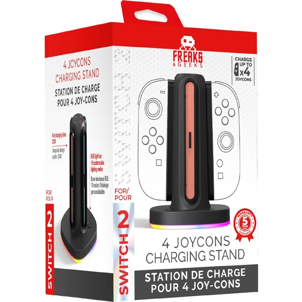 Nabíjecí stanice pro čtyři ovladače Joy-Con 2 - Dokovací stanice - Obrázek FJ0J000K01