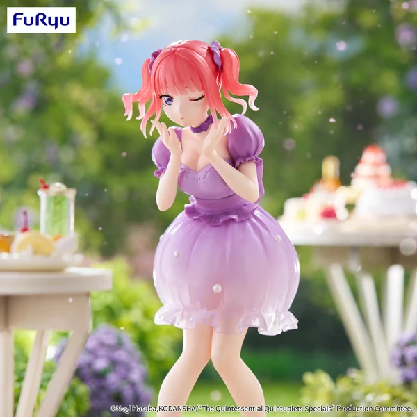 Soška Furyu The Quintessential Quintuplets Trio-Try-iT - Nakano Nino (Pastel Dress) 21 cm - Sochy a sošky - Obrázek FJIF000N01