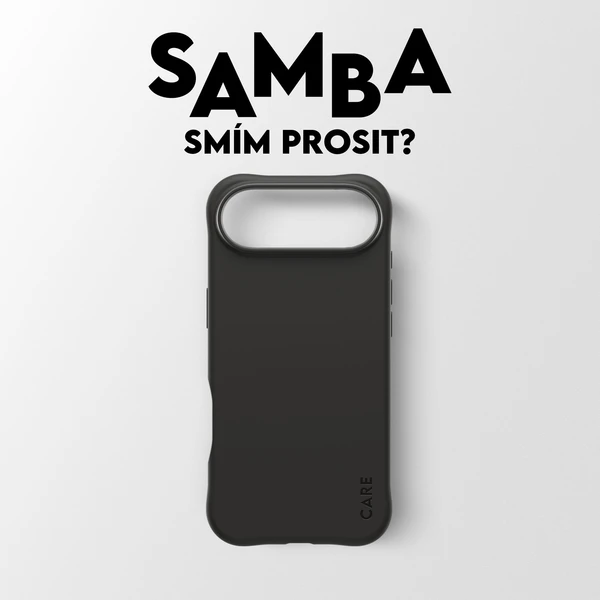 PanzerGlass® CARE Samba kryt s MagSafe Apple iPhone Air Black - Pouzdra - Obrázek FKDH000K01