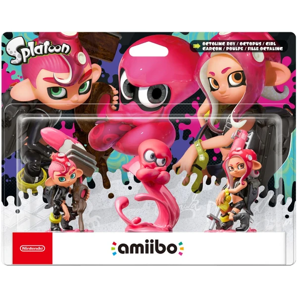 Figurka amiibo Splatoon Octoling 3-Pack - Figurky - Hlavní obrázek