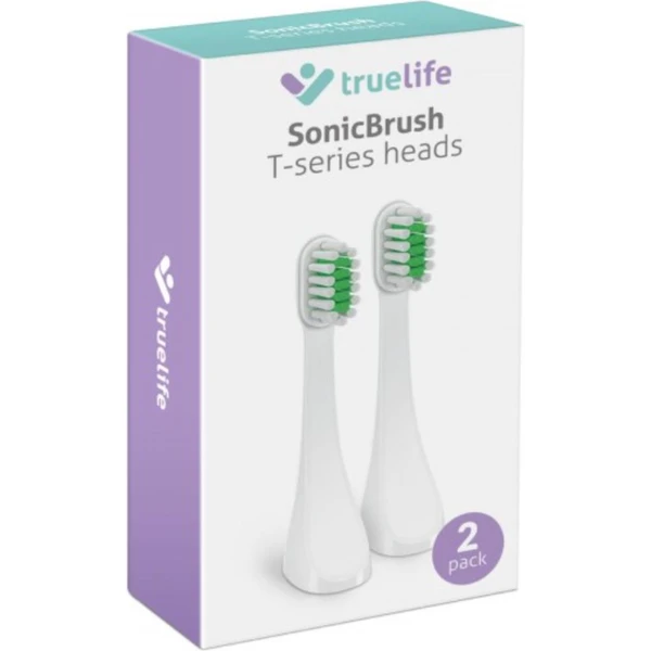 TrueLife SonicBrush T-series heads Standard white 2 pack - Náhradní hlavice - Obrázek FKVH100501