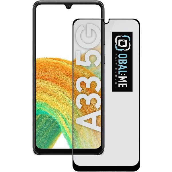 Obal:Me 5D tvrzené sklo Samsung Galaxy A33 5G černé