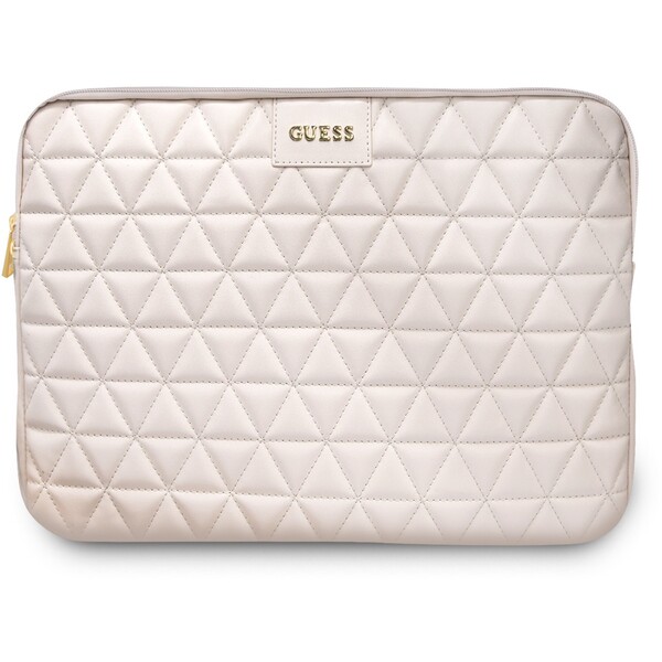 Guess Quilted pouzdro pro 13" notebook růžové