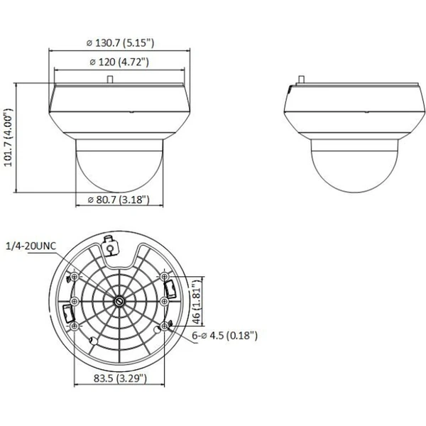 HiLook PTZ-N2404I-DE3 2.8-12mm bílá - IP kamery - Obrázek FM73700301
