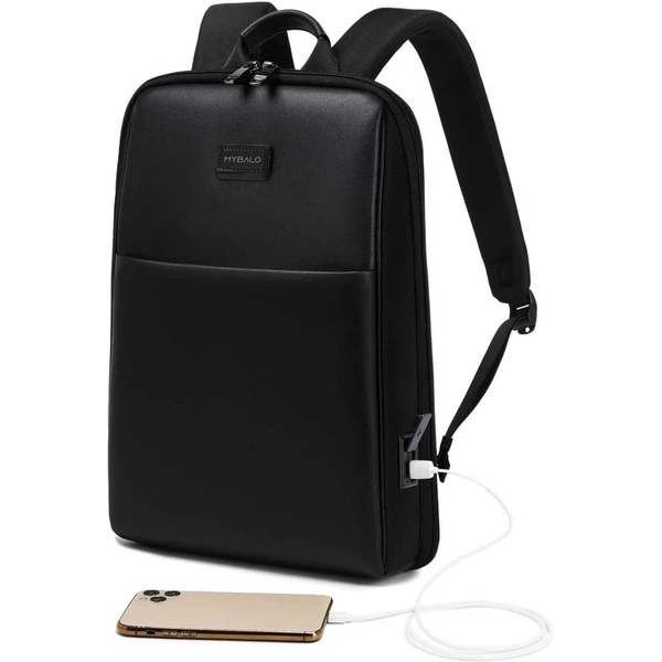 MyBalo Aston městský batoh na notebook černý - Batohy - Obrázek FM7E000K01
