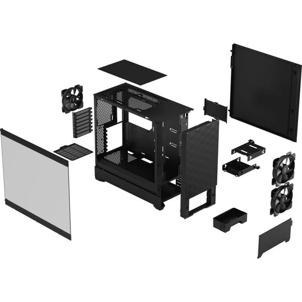 Fractal Design Pop Air černá - Počítačové skříně - Obrázek FNDVF00101