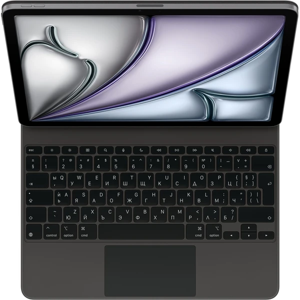 Apple Magic Keyboard (2025) iPad Air 13" klávesnice RU černá - Pouzdra s klávesnicí - Obrázek FNSJ000K01