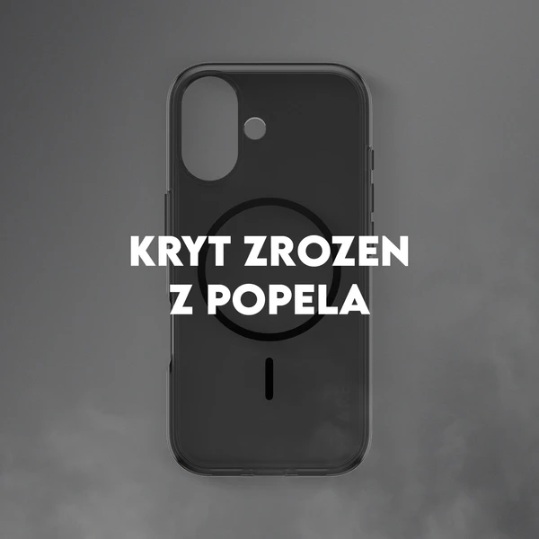 PanzerGlass® CARE Smokey kryt s MagSafe Apple iPhone 17 kouřový/černý - Pouzdra - Obrázek FODH000K01