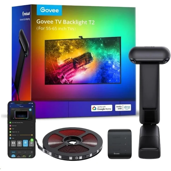 Govee TV Backlight T2 55-65" s duální kamerou - Chytrá osvětlení - Hlavní obrázek
