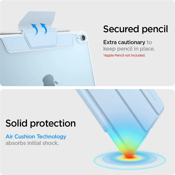 Spigen Ultra Hybrid Pro pouzdro iPad Air 10.9" (22/20), Air 11" (24/25/26) světle modré - Pouzdra - Obrázek FPC5000L01