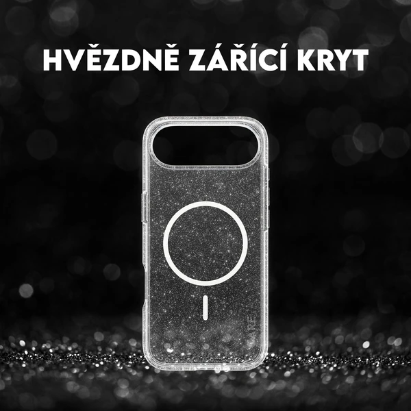 PanzerGlass® CARE Star Lit kryt s MagSafe Apple iPhone Air třpytivý/bílý - Pouzdra - Obrázek FPDH000K01