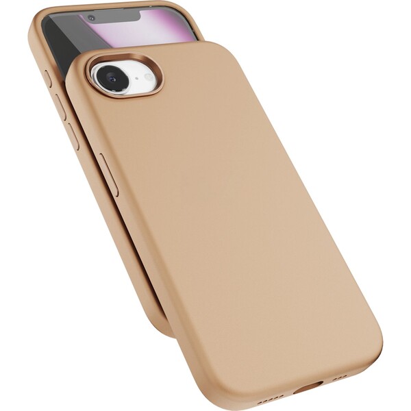 Epico Mag+ silikonový kryt pro iPhone 16e pouštní titan Pouštní titan