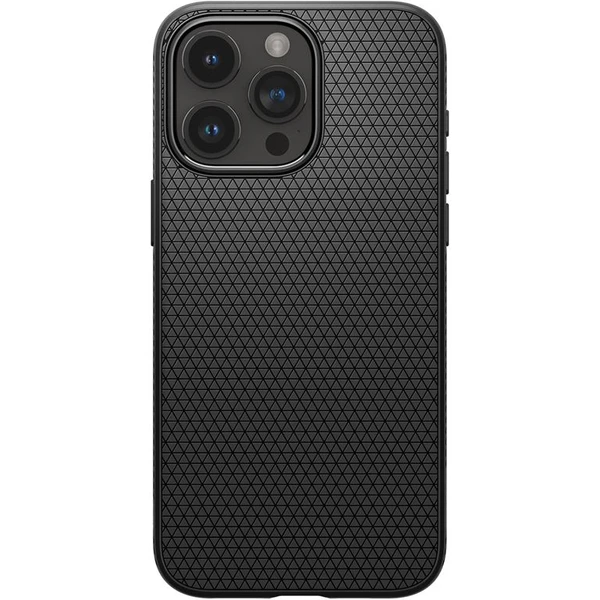 Spigen Liquid Air kryt iPhone 15 Pro matně černý - Pouzdra - Obrázek FPU8000601