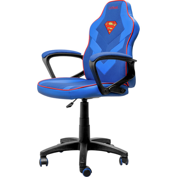 Trust GXT703SM REVVO dětská herní židle Superman edice Modrá/červená