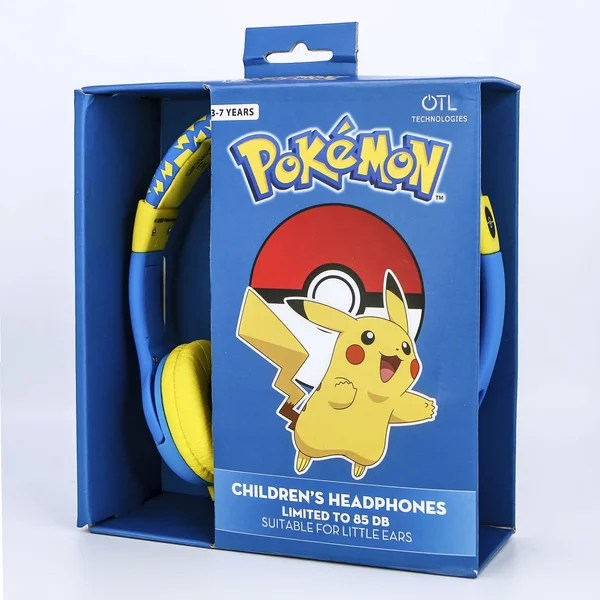 OTL dětská náhlavní sluchátka s motivem Pikachu modré - Sluchátka - Obrázek FQHB300401