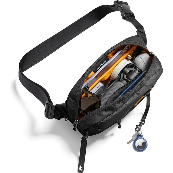 tomtoc Aviator T33 taška přes rameno L černá - Popruhy a crossbody - Obrázek FRCG000K01