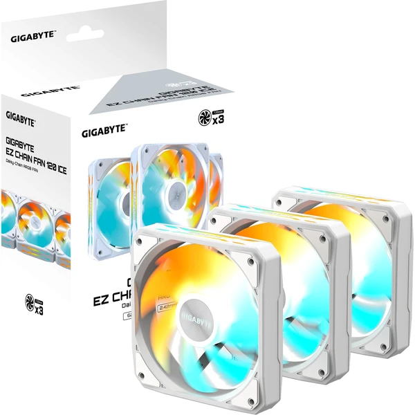 GIGABYTE EZ CHAIN FAN 120 ICE - Ventilátory pro PC - Obrázek FS2L000K01