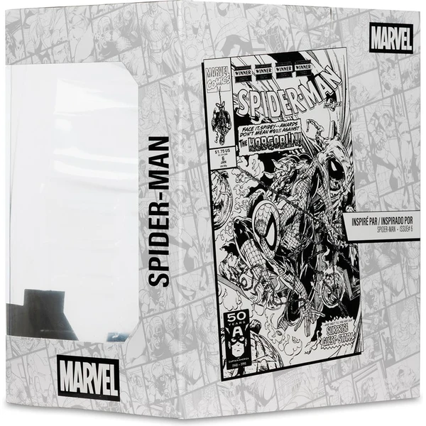 Figurka McFarlane Toys Marvel Collection 1/10 - Spider-Man #6 (Line Art) (Gold Label) 10 cm - Figurky - Obrázek FS3G000K01